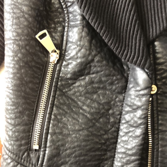 👀 Vegan Bebe crop jacket. Xs - Picture 8 of 13
